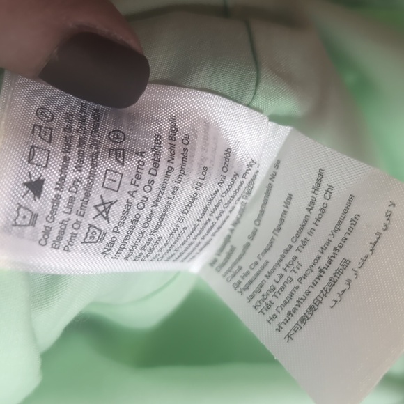 Cotton on Curve Mint green off the shoulder dress Size 18 New with tags - Picture 12 of 16